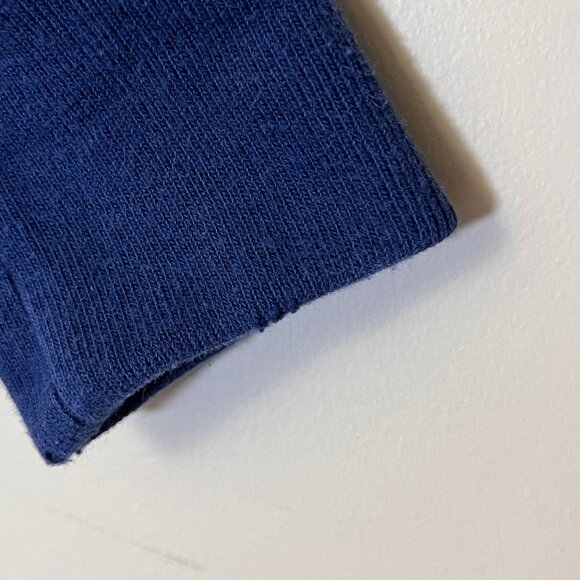 Ralph Lauren Rugby Crest Patch Striped Long Sleeve Shirt - Men's Size S - Blue - Picture 5 of 15